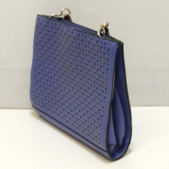 Dana Buchman Purse Faux Bone Cane Top Handle / Detachable Crossbody Strap NWOT - Picture 5 of 12